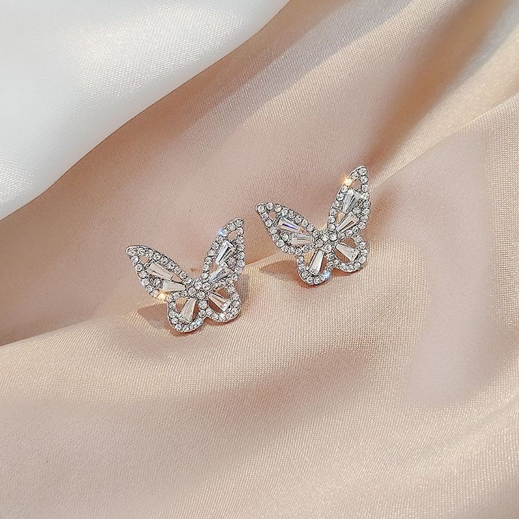 Asymmetrical Butterfly Earrings – The Nadia Collection