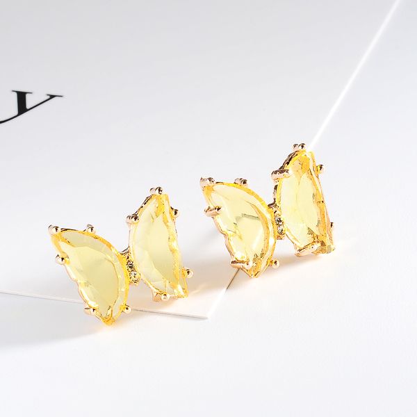 Transparent Butterfly Earrings