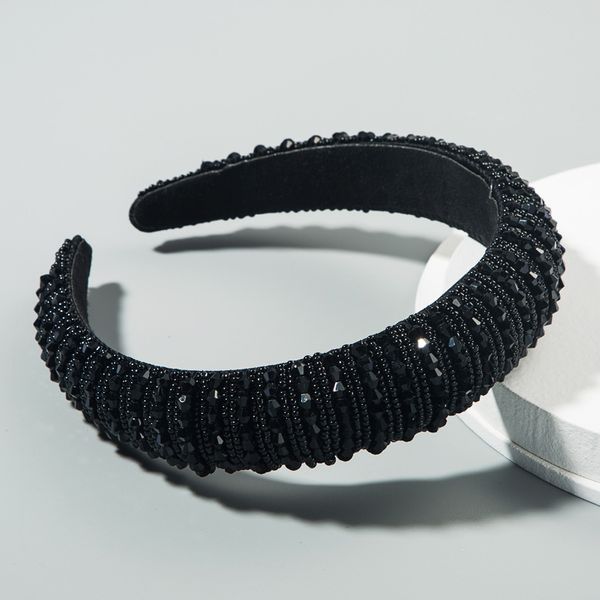 Crystal Embellished Padded Headband