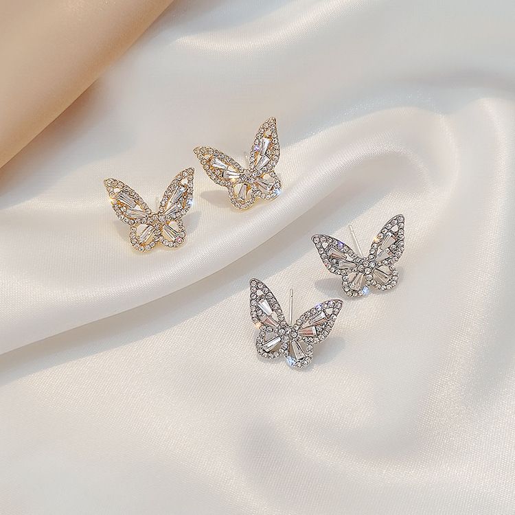 Retro Butterfly Earrings