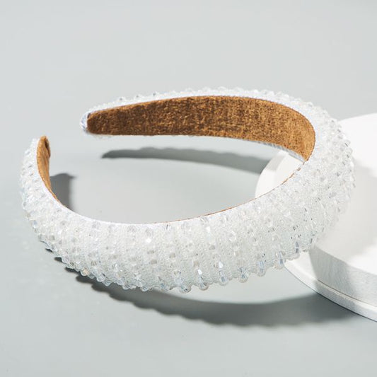 Crystal Embellished Padded Headband